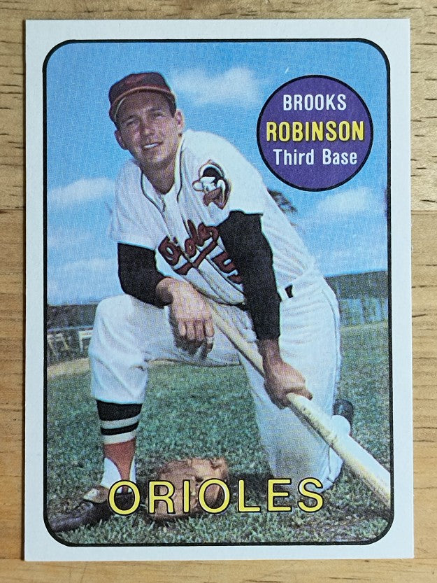 1986 Sports Design J.D. McCarthy #10 Brooks Robinson
