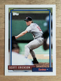 1992 Topps #605 Scott Erickson