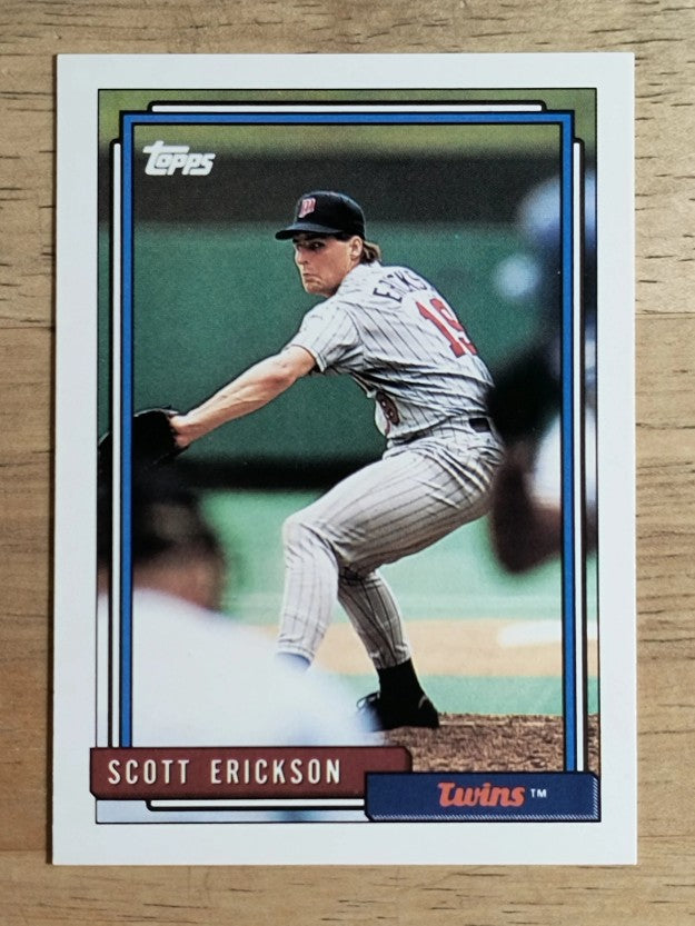 1992 Topps #605 Scott Erickson