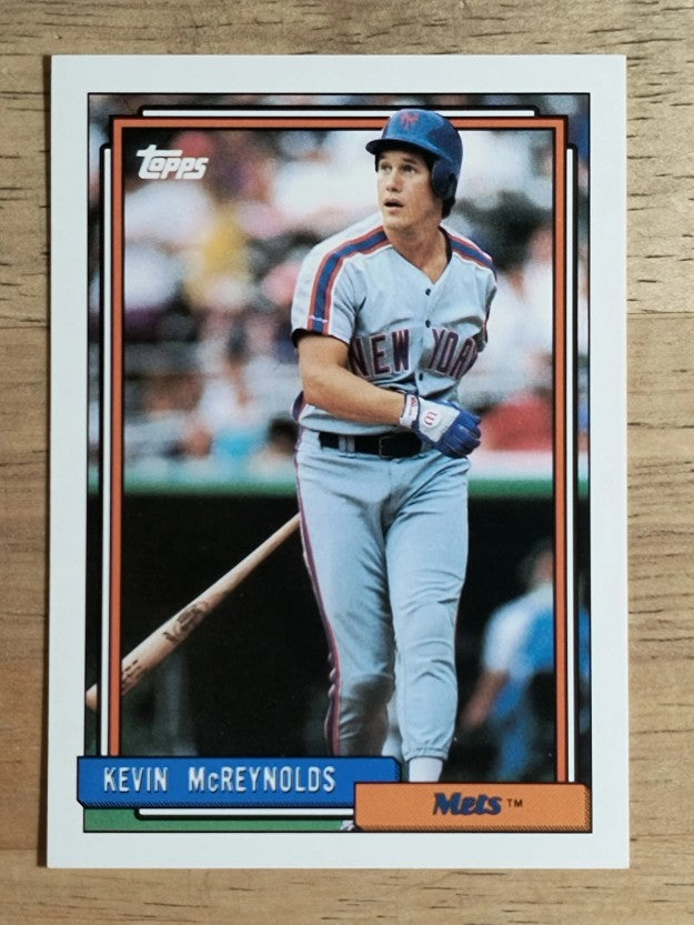 1992 Topps #625 Kevin McReynolds