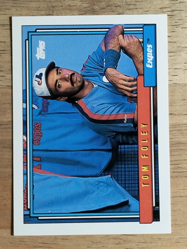 1992 Topps #666 Tom Foley