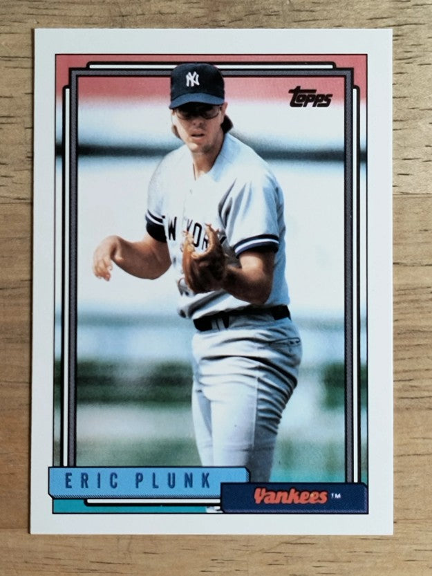 1992 Topps #672 Eric Plunk
