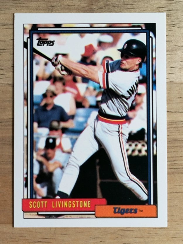 1992 Topps #685 Scott Livingstone