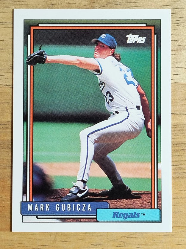 1992 Topps #741 Mark Gubicza