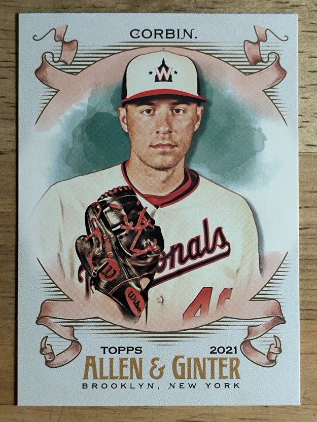 2021 Topps Allen and Ginter #345 Patrick Corbin SP