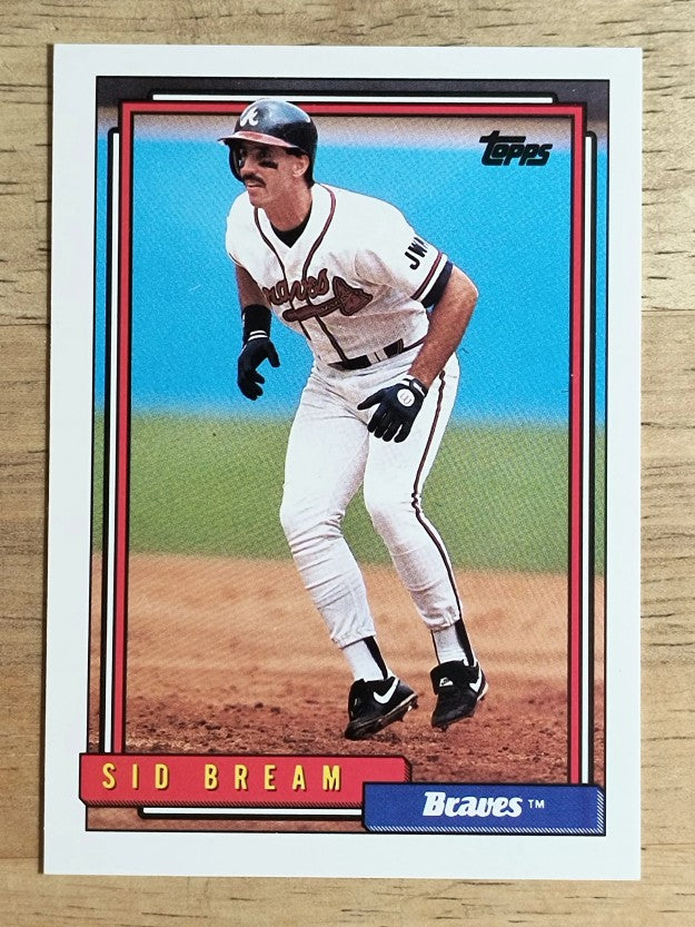 1992 Topps #770 Sid Bream