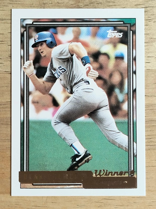 1992 Topps Gold Winners #567 Dean Palmer