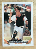 1993 Topps #6 Jeff Tackett