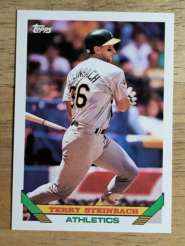 1993 Topps #18 Terry Steinbach