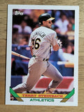 1993 Topps #18 Terry Steinbach
