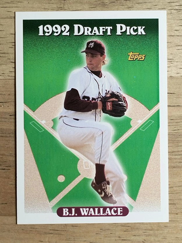 1993 Topps #33 B.J. Wallace