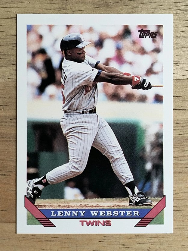 1993 Topps #37 Lenny Webster