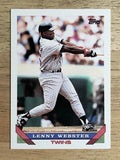 1993 Topps #37 Lenny Webster