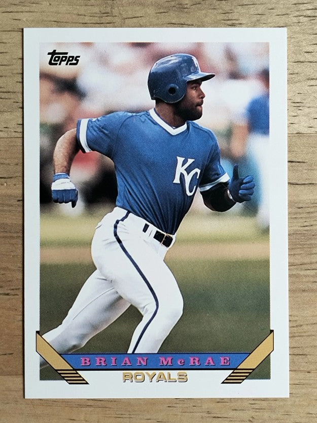 1993 Topps #49 Brian McRae