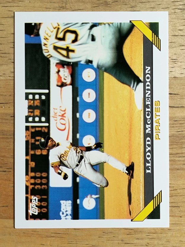 1993 Topps #81 Lloyd McClendon