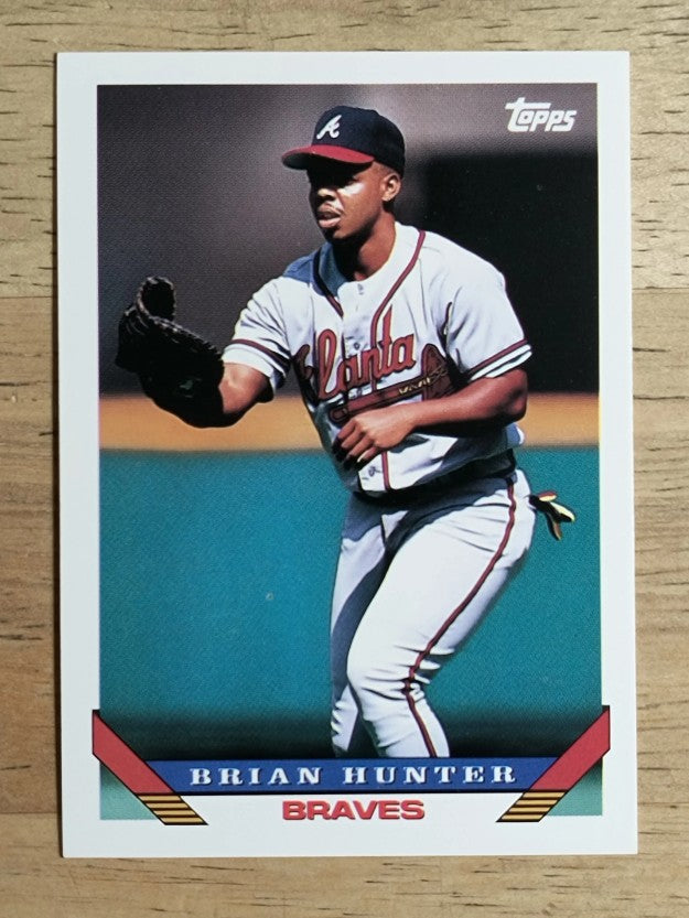 1993 Topps #102 Brian Hunter
