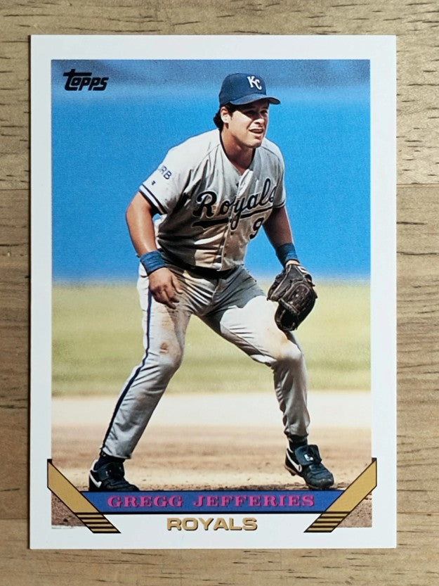 1993 Topps #105 Gregg Jefferies