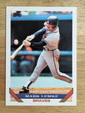 1993 Topps #116 Mark Lemke