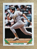 1993 Topps #127 Carney Lansford