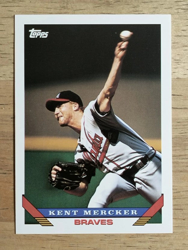 1993 Topps #144 Kent Mercker