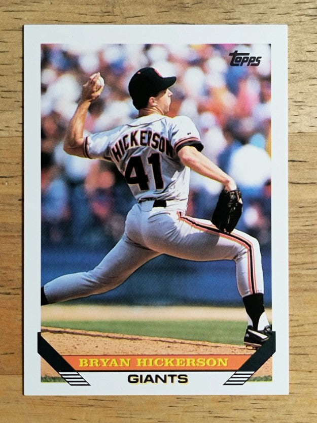 1993 Topps #147 Bryan Hickerson