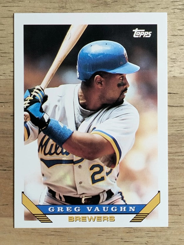 1993 Topps #153 Greg Vaughn