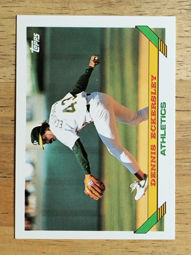 1993 Topps #155 Dennis Eckersley