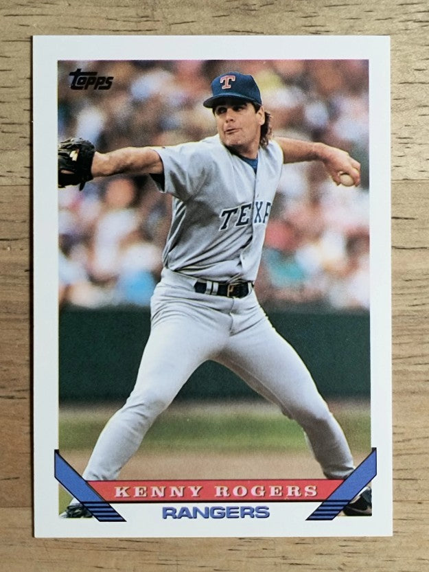 1993 Topps #169 Kenny Rogers