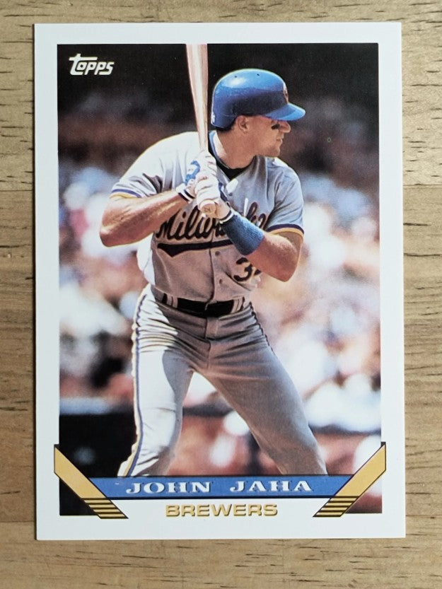1993 Topps #181 John Jaha