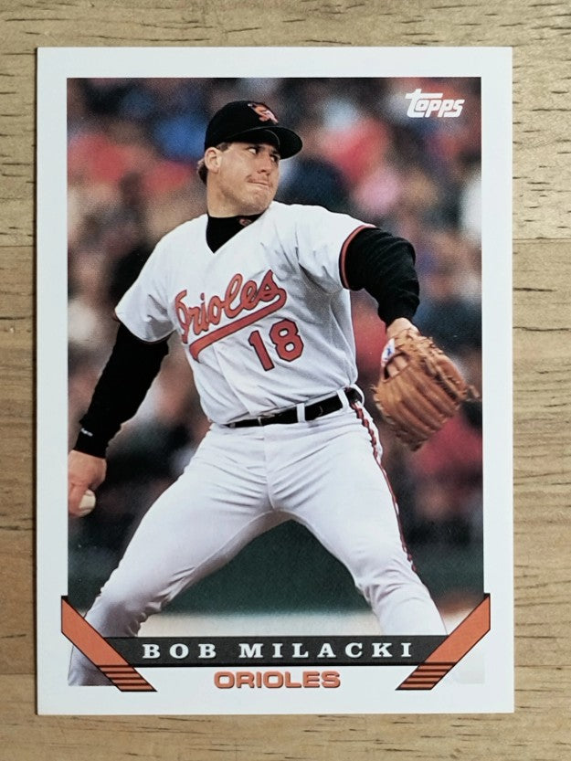 1993 Topps #192 Bob Milacki