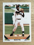 1993 Topps #201 Jose Uribe