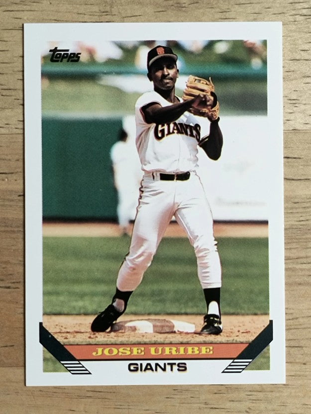 1993 Topps #201 Jose Uribe