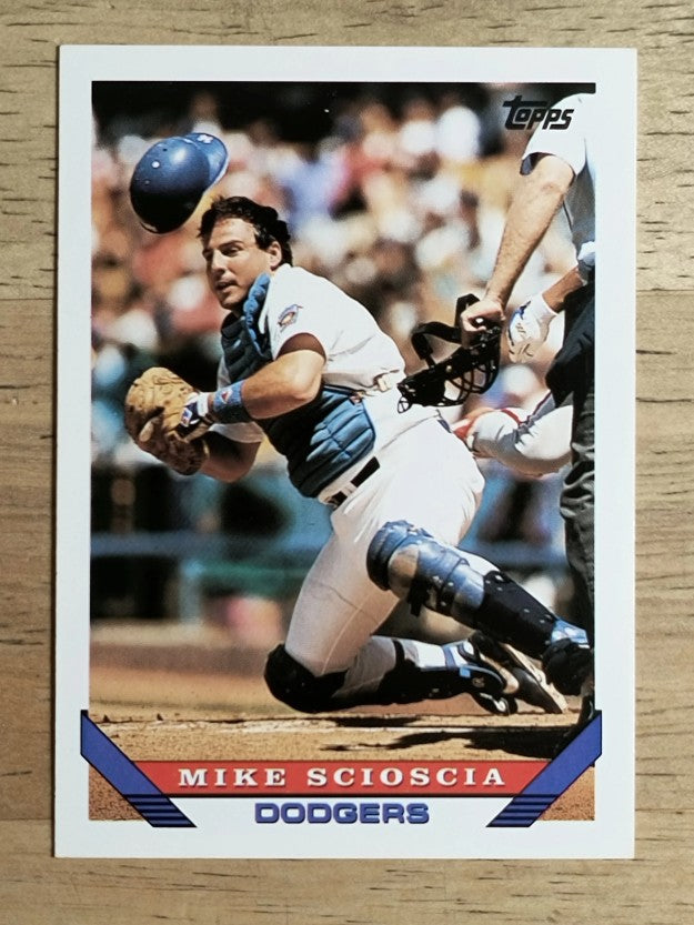 1993 Topps #202 Mike Scioscia