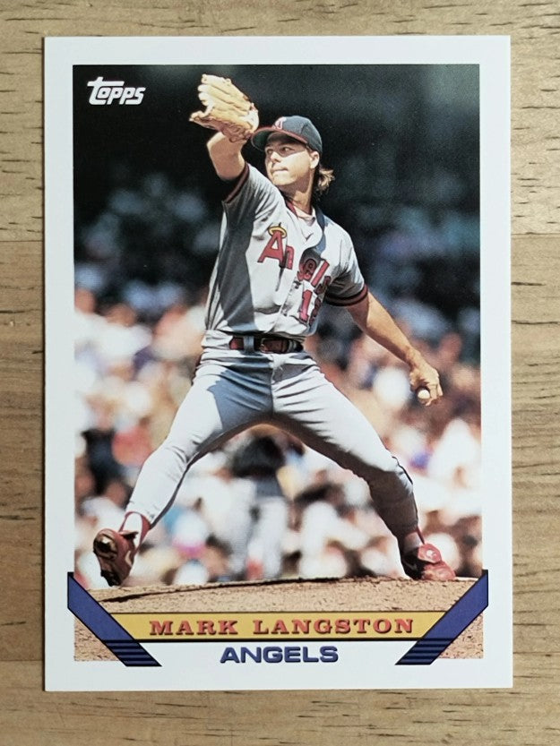 1993 Topps #210 Mark Langston