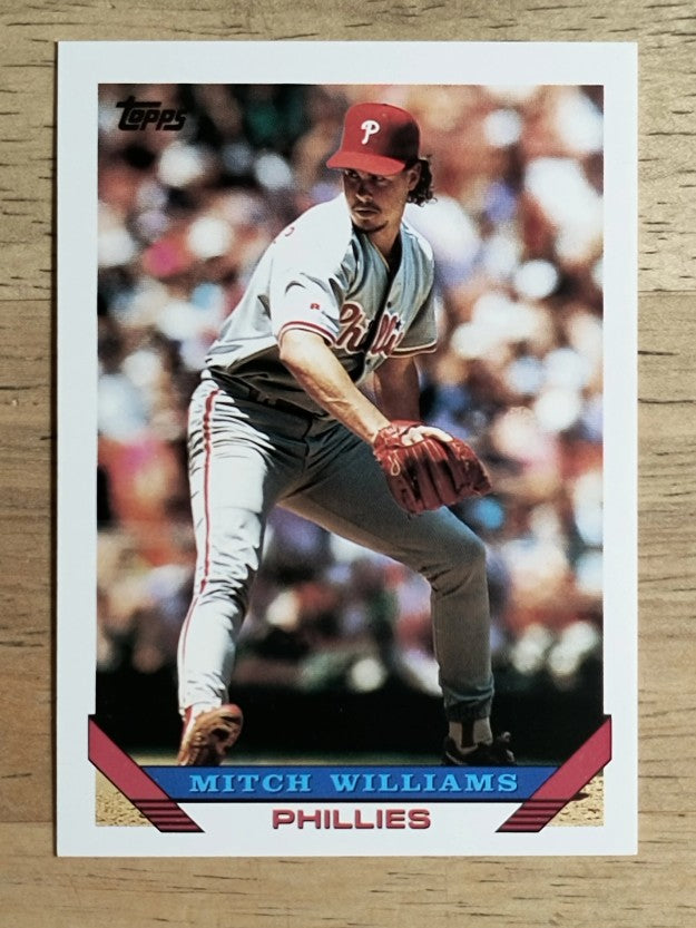 1993 Topps #235 Mitch Williams