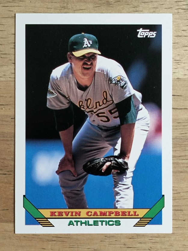 1993 Topps #236 Kevin Campbell