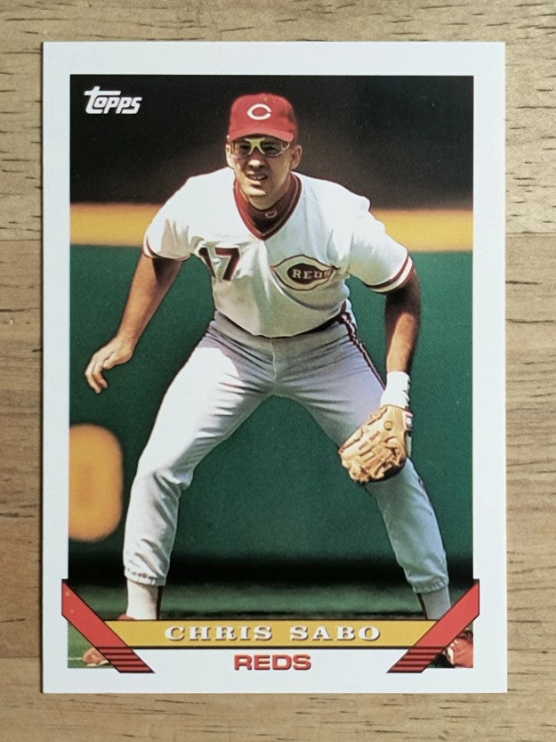 1993 Topps #245 Chris Sabo