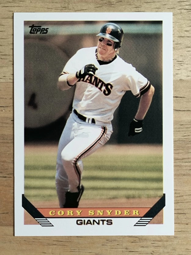 1993 Topps #254 Cory Snyder