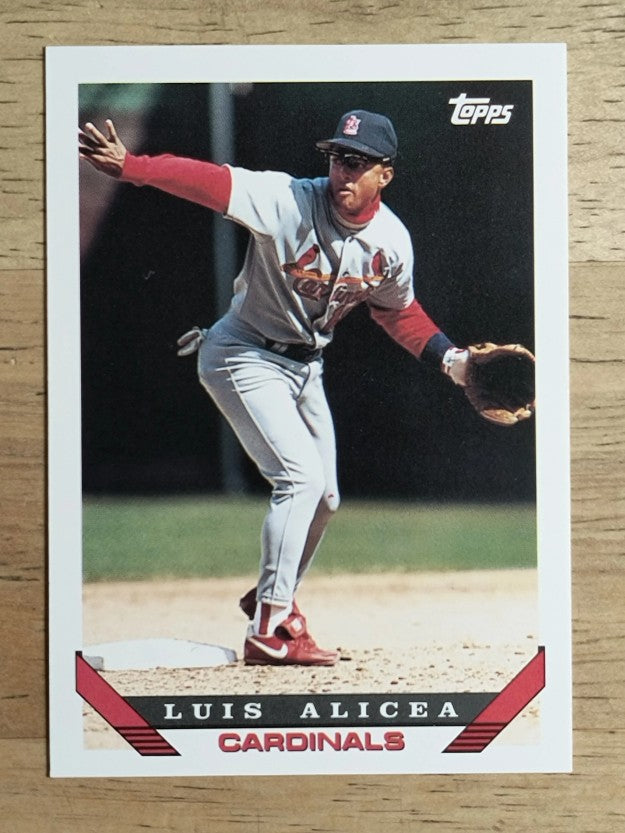 1993 Topps #257 Luis Alicea