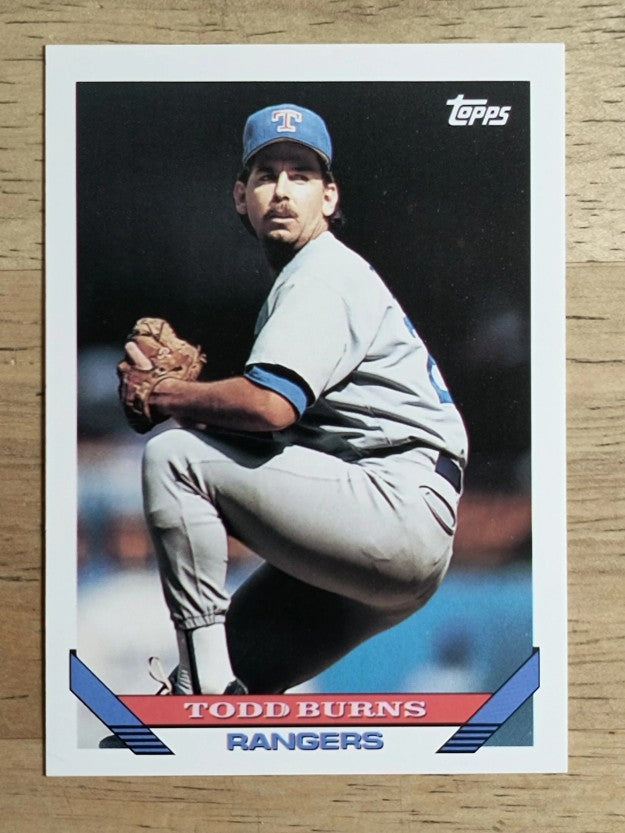 1993 Topps #279 Todd Burns