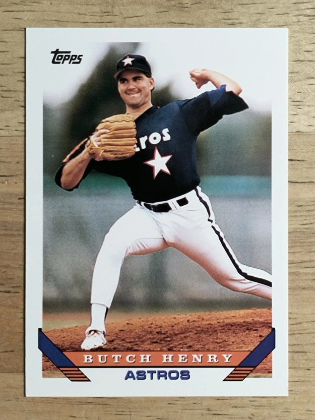 1993 Topps #281 Butch Henry