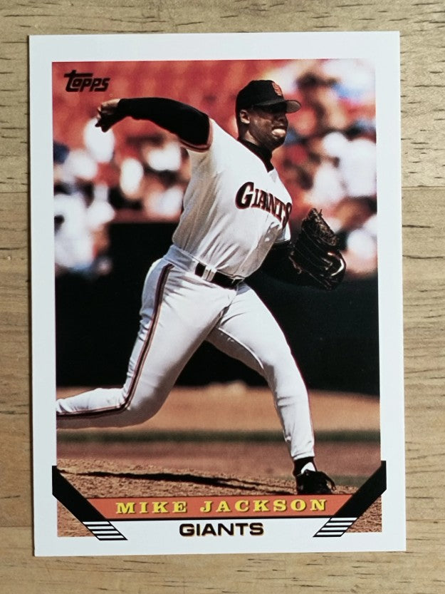 1993 Topps #283 Mike Jackson