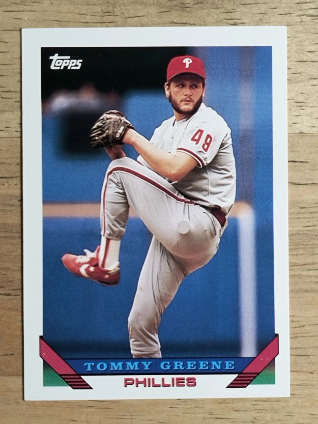 1993 Topps #291 Tommy Greene