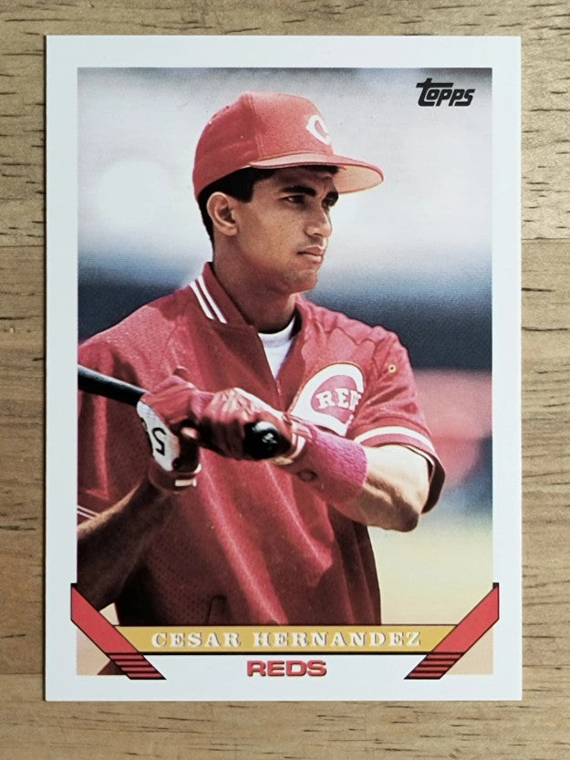 1993 Topps #301 Cesar Hernandez