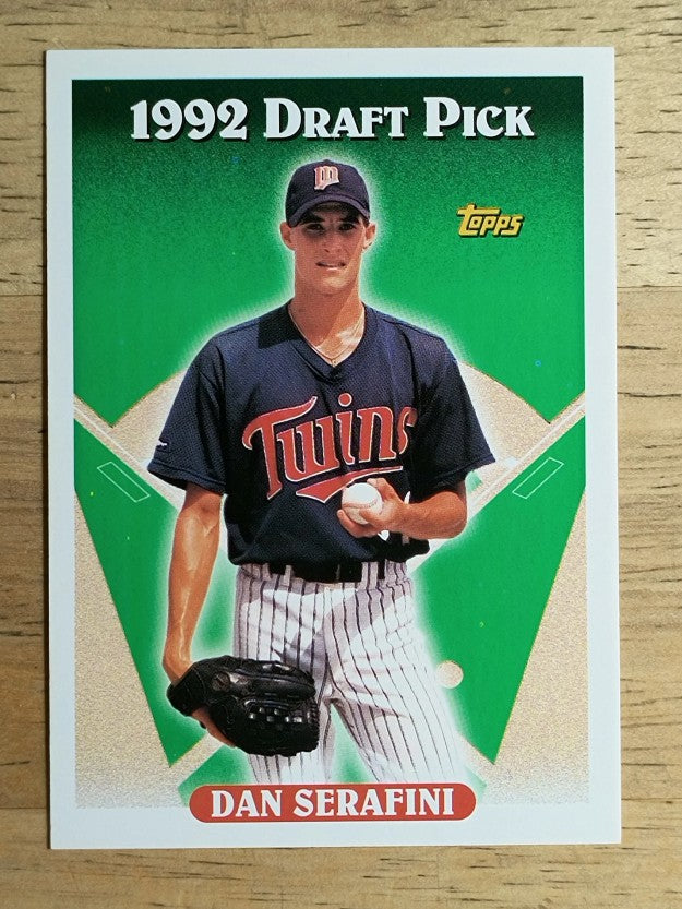 1993 Topps #307 Dan Serafini RC