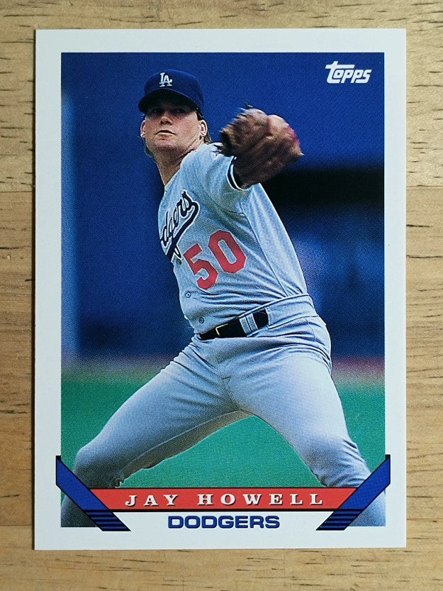 1993 Topps #311 Jay Howell