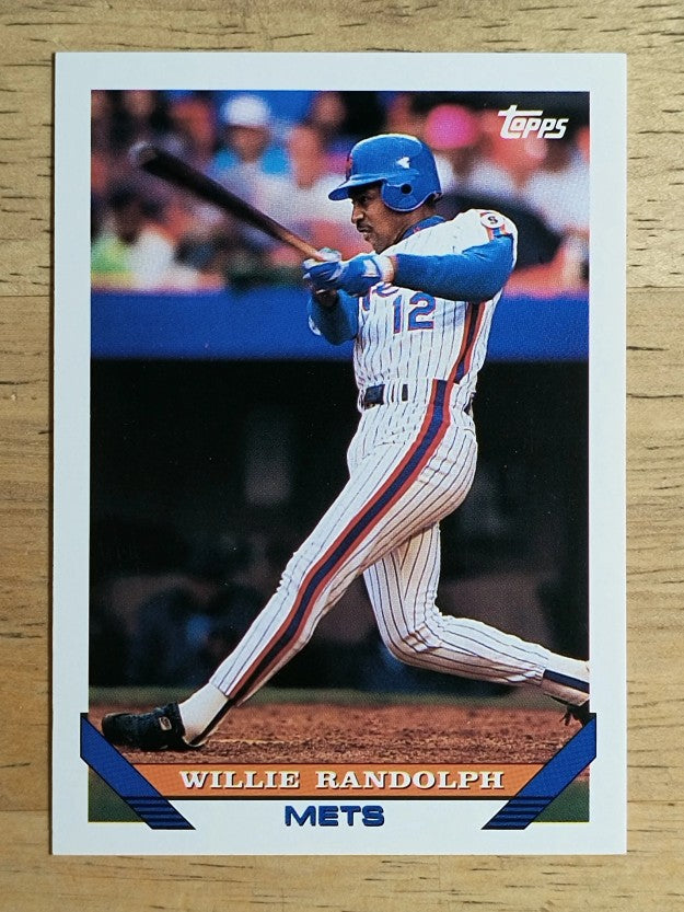 1993 Topps #324 Willie Randolph