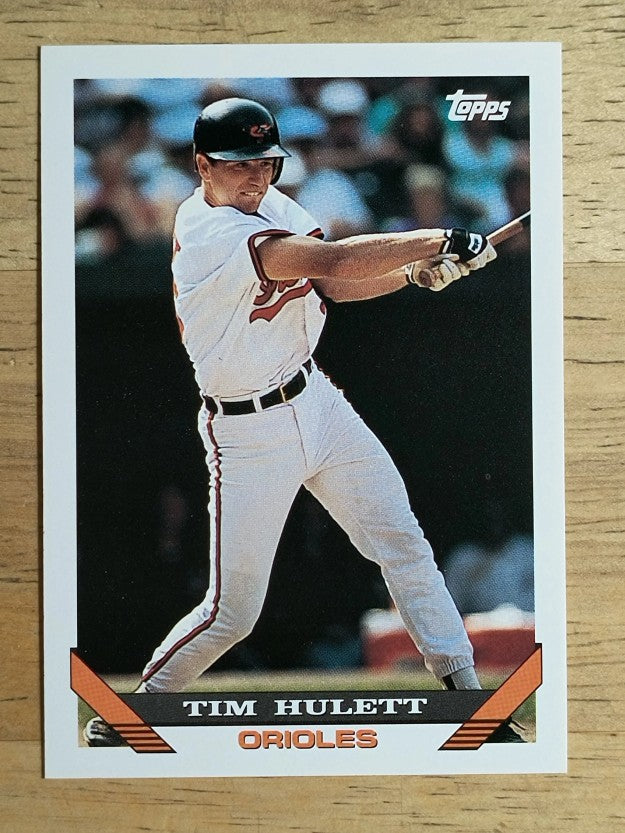 1993 Topps #327 Tim Hulett