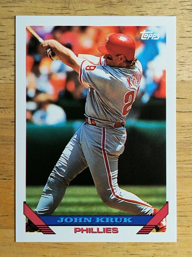 1993 Topps #340 John Kruk