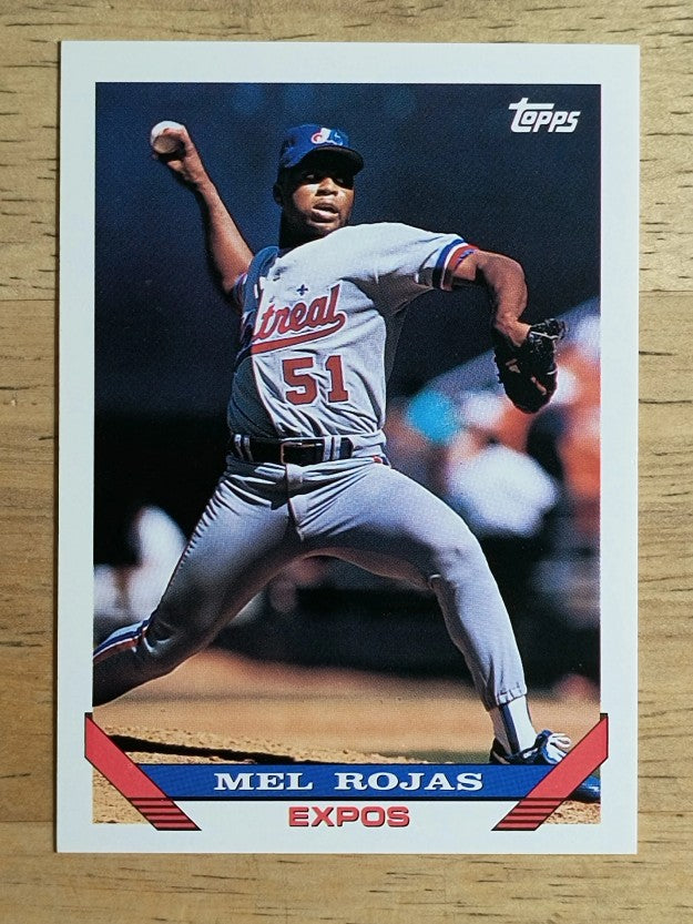 1993 Topps #341 Mel Rojas